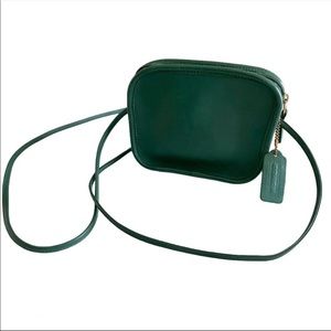 Coach Vintage Hadley Zip Mini Crossbody Jade Green
